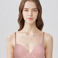BLS Paza Wired And Padded Cotton Bra Soft Pink