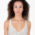 BLS - Pinkie Non Padded Lace Bralette - White