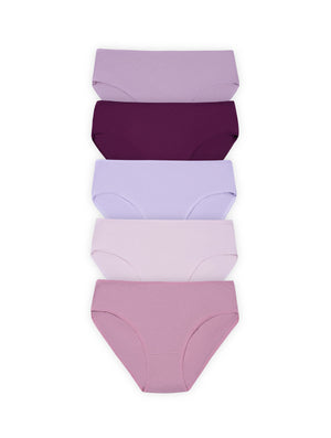 BLS - Rosa Mid Rise Cotton Panty - Pack Of 5