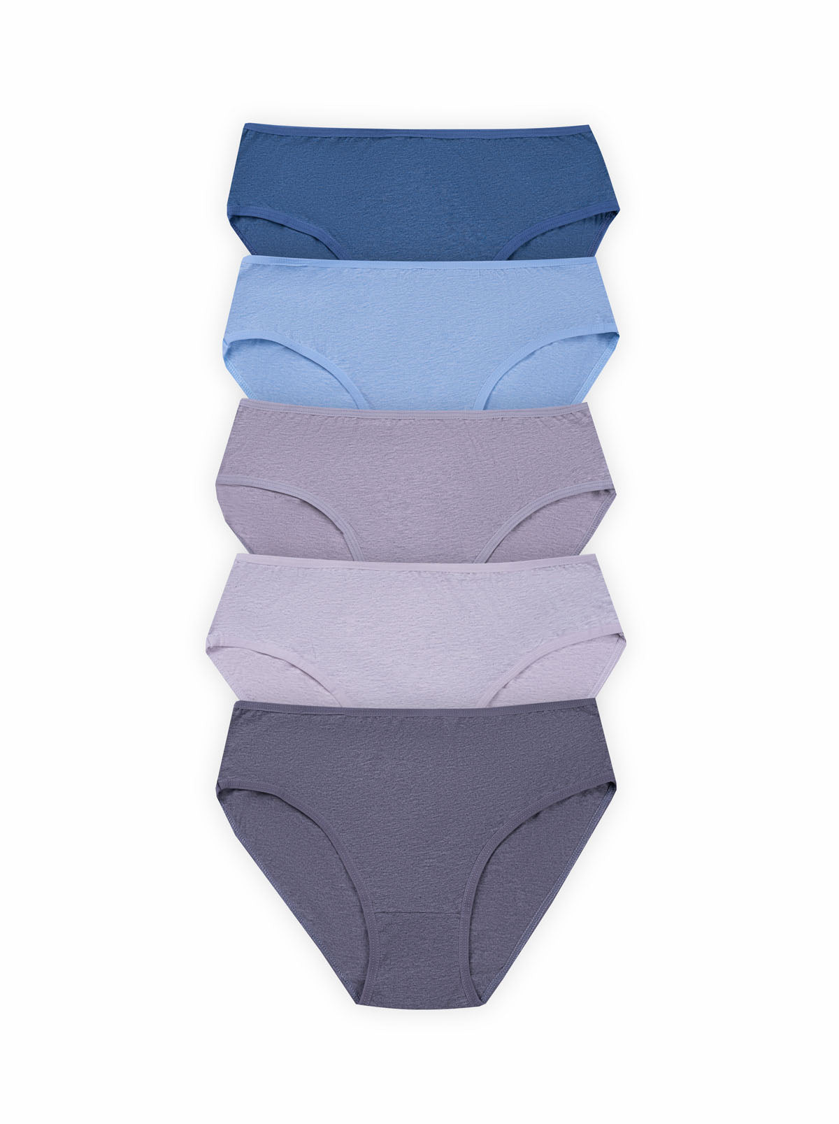 BLS - Willow Mid Rise Cotton Panty - Pack Of 5