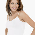 BLS - Colleen Stretchable Cotton Camisole - White