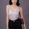 BLS - Ayleen Lace Camisole - Bark Pink