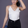 BLS - Ayleen Lace Camisole - White