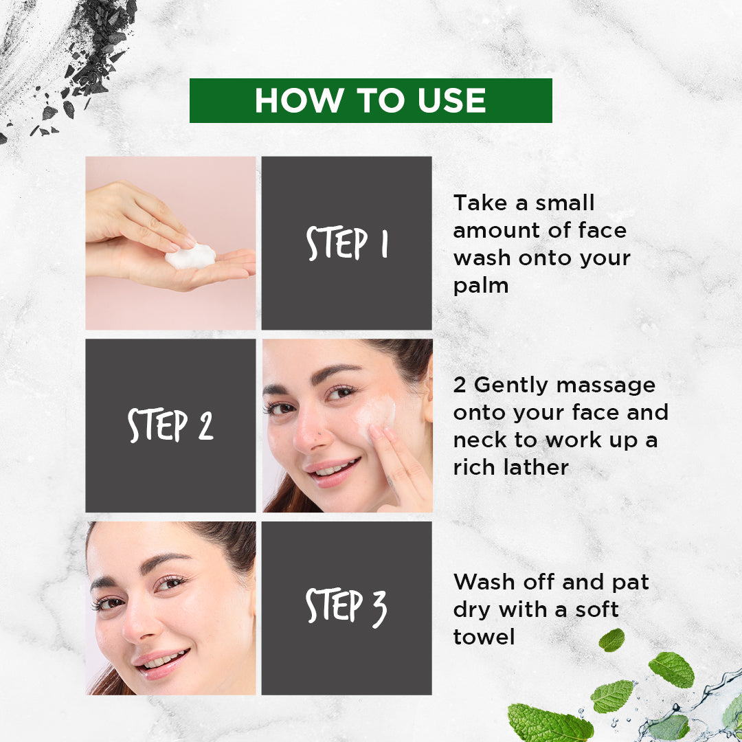 Garnier Skin Active 3-In-1 Clay Face Wash Mask Scrub 50Ml