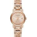 Burberry Rose Gold Stainless Steel Rose Gold Dial Quartz Watch for Ladies - BU9146