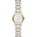 Burberry Two-tone Stainless Steel White Dial Quartz Watch for Ladies - BU9217