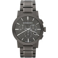Burberry Black Stainless Steel Black Dial Chronograph Quartz Watch for Gents - BU9354