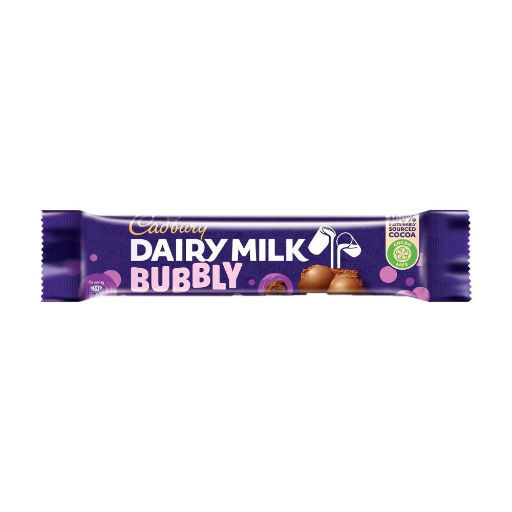Cadbury Dairy Milk Bubbly Chocolate 13.5g - Snapcart.pk