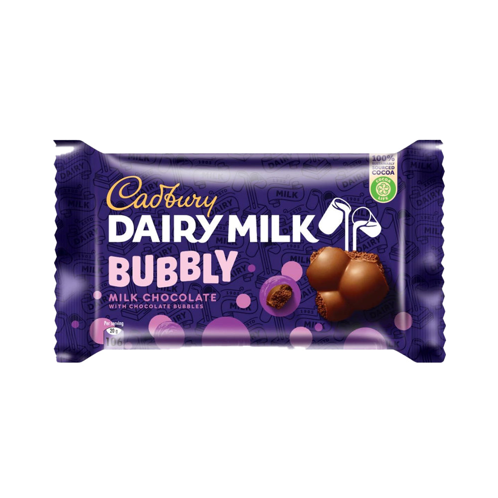 Cadbury Dairy Milk Bubbly 40g - Snapcart.pk