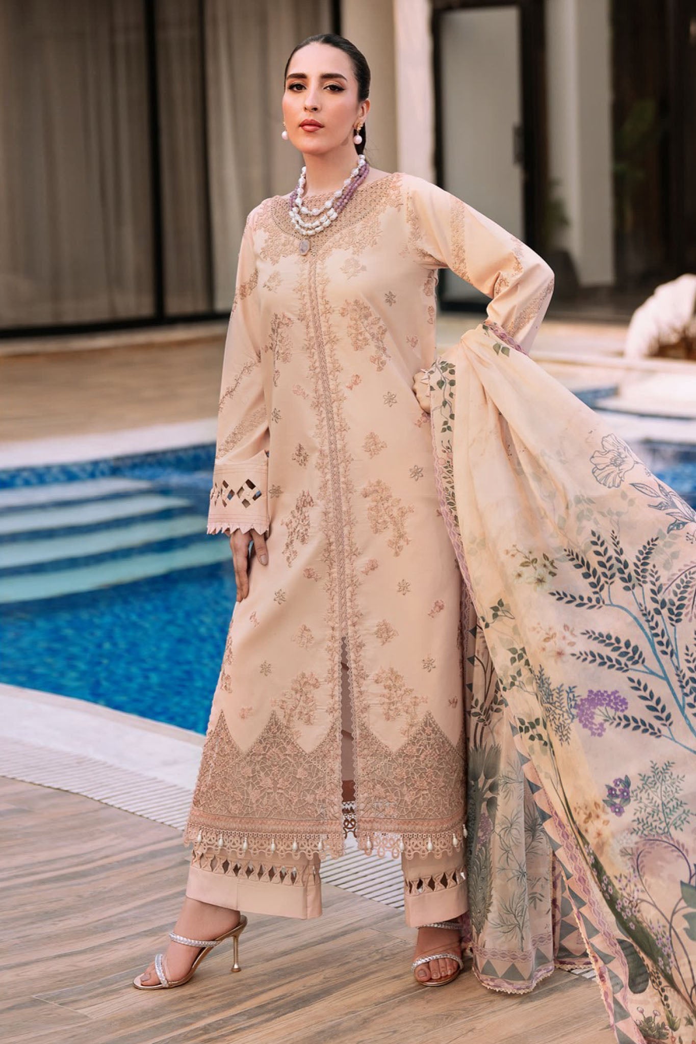 Bon Vivant By Florent Unstitched 3 Piece Lawn Capsule Collection'2025-BV-FL-5