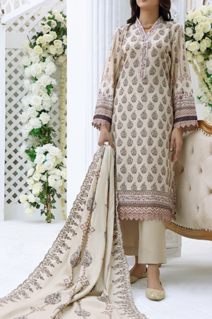 Mariyah Karandi By VS Textile-3 pc  unstitch suit