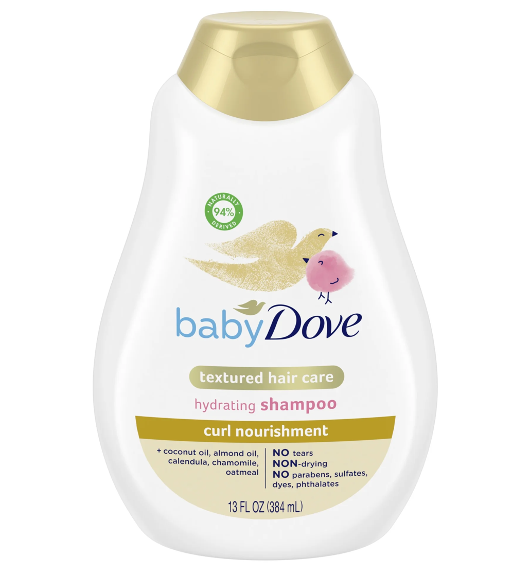 Baby Dove Curl Nourishment Textured Hair Care Hydrating Shampoo