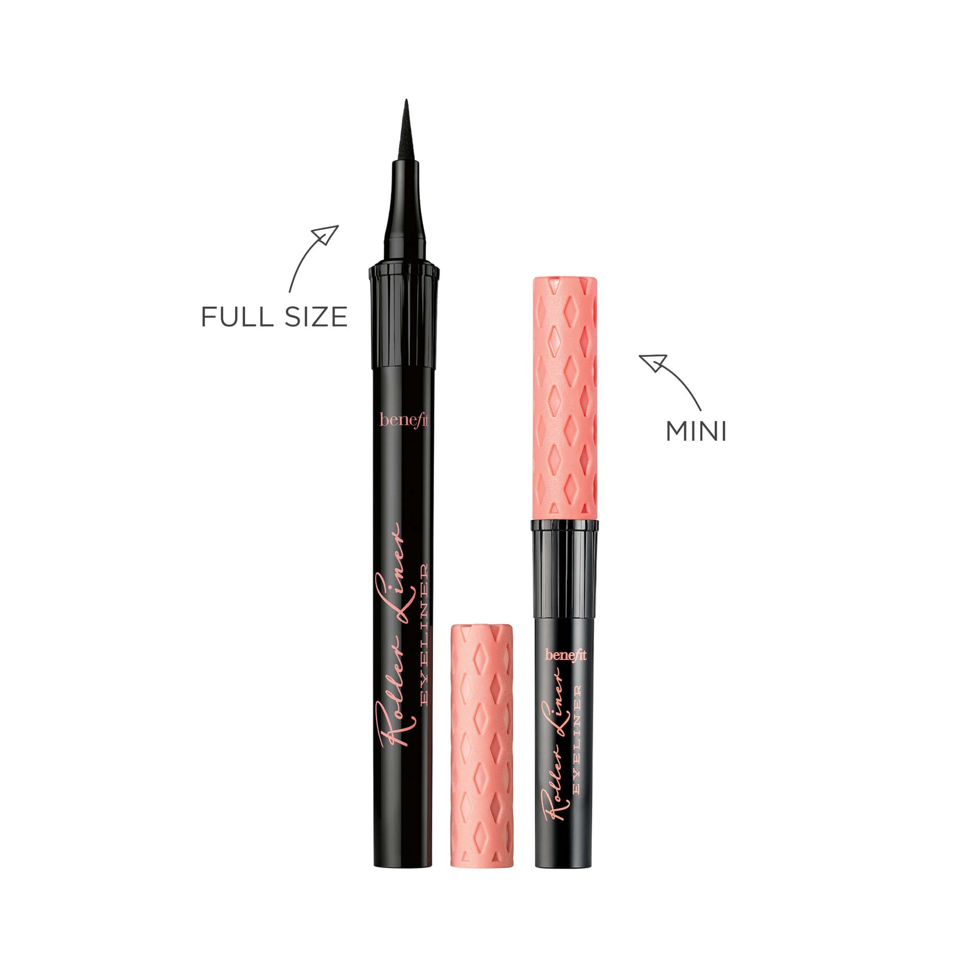Benefit Double Eyeliner Deal Roller Liner Black 0.5Ml + Black 1.0Ml