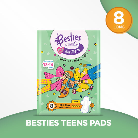 Butterfly - Besties for Tweens Ultra Thin Regular (8S)
