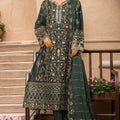 Bin Saeed Stitched 3 Piece Fancy Formals Collection'2025-Owsc-2295-Green