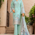 Bin Saeed Stitched 3 Piece Luxury Emb with Emb Dupatta Collection'2025-SM-1994-Mint