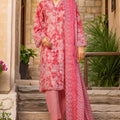 Bin Saeed Stitched 3 Piece Luxury Emb with Emb Dupatta Collection'2025-SM-1999-Pink