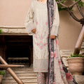Bin Saeed Stitched 3 Piece Luxury Plain Cotton With Printed Back Vol-02 Collection'2025-NSM-2228-Skin