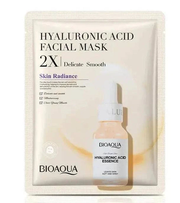Bioaqua Hyaluronic Acid Facial Mask 25G - 1 PC - My Store