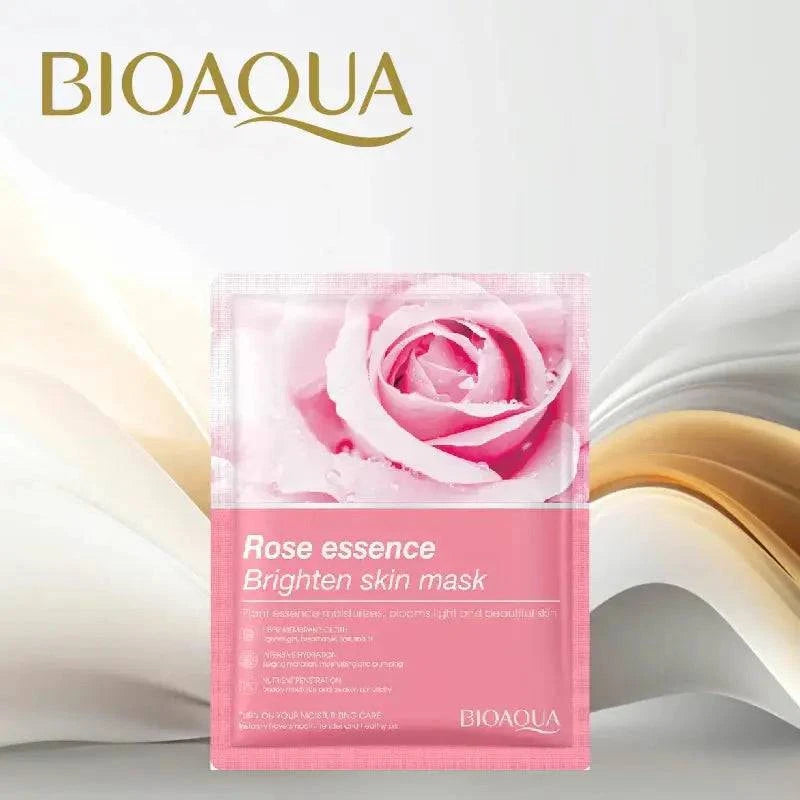 Bioaqua Rose Essence Brighten Skin Mask 25G - 1 PC - My Store