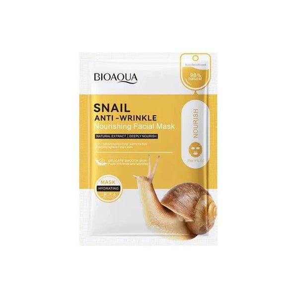 Bioaqua Snails Face Mask 25G - 1 PC - My Store