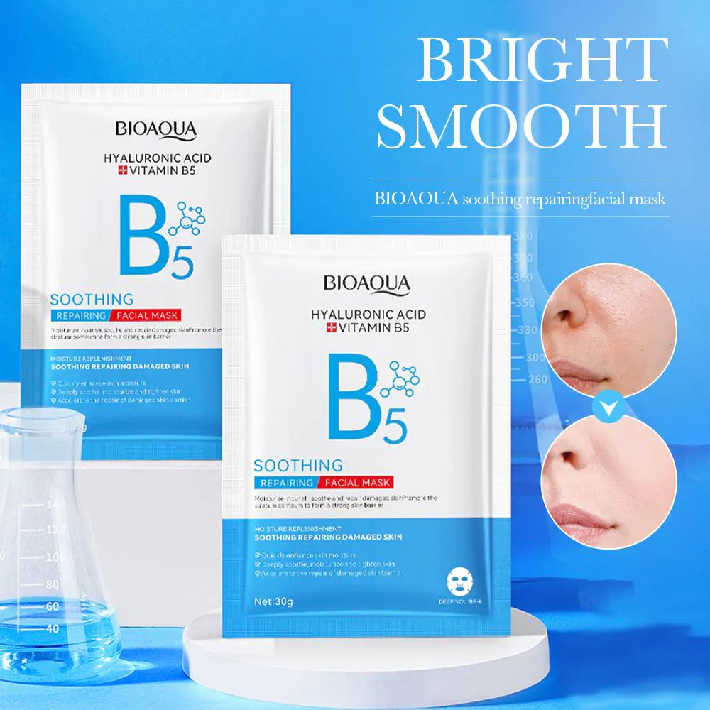 Bioaqua Hyaluronic Acid Vitamin B5 Facial Mask 30G - 1 PC