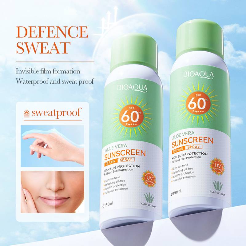 Bioaqua - Aloe Vera Sunscreen Spf 60 Spray 150Ml