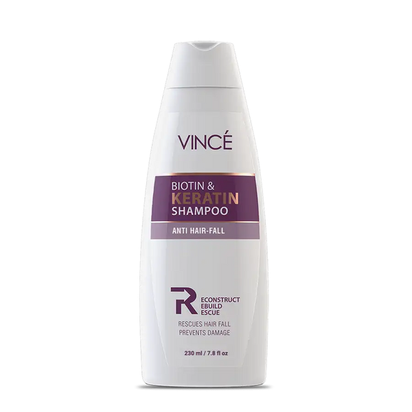 Vince - Biotin & Keratin Shampoo - 230Ml