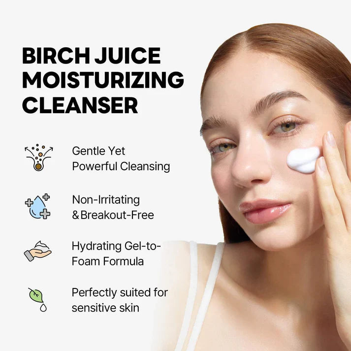 Round Lab Birch Juice Moisturizing Cleanser 50Ml