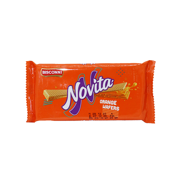 Bisconni Novita Orange Waffers 24g
