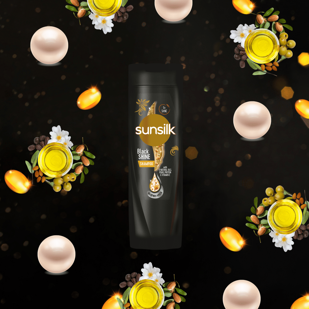 Sunsilk Black Shine Shampoo - 660ML - My Store