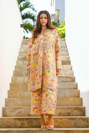 Sprinkles Stitched 2 Piece Summer Luxury Lawn Women Collection'2025-Blush - 2-Piece Luxury Lawn Set