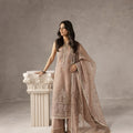 Eblouir By Imran Ramzan Unstitched 3 Piece Luxury Formals Collection'2025-Blush De Rose