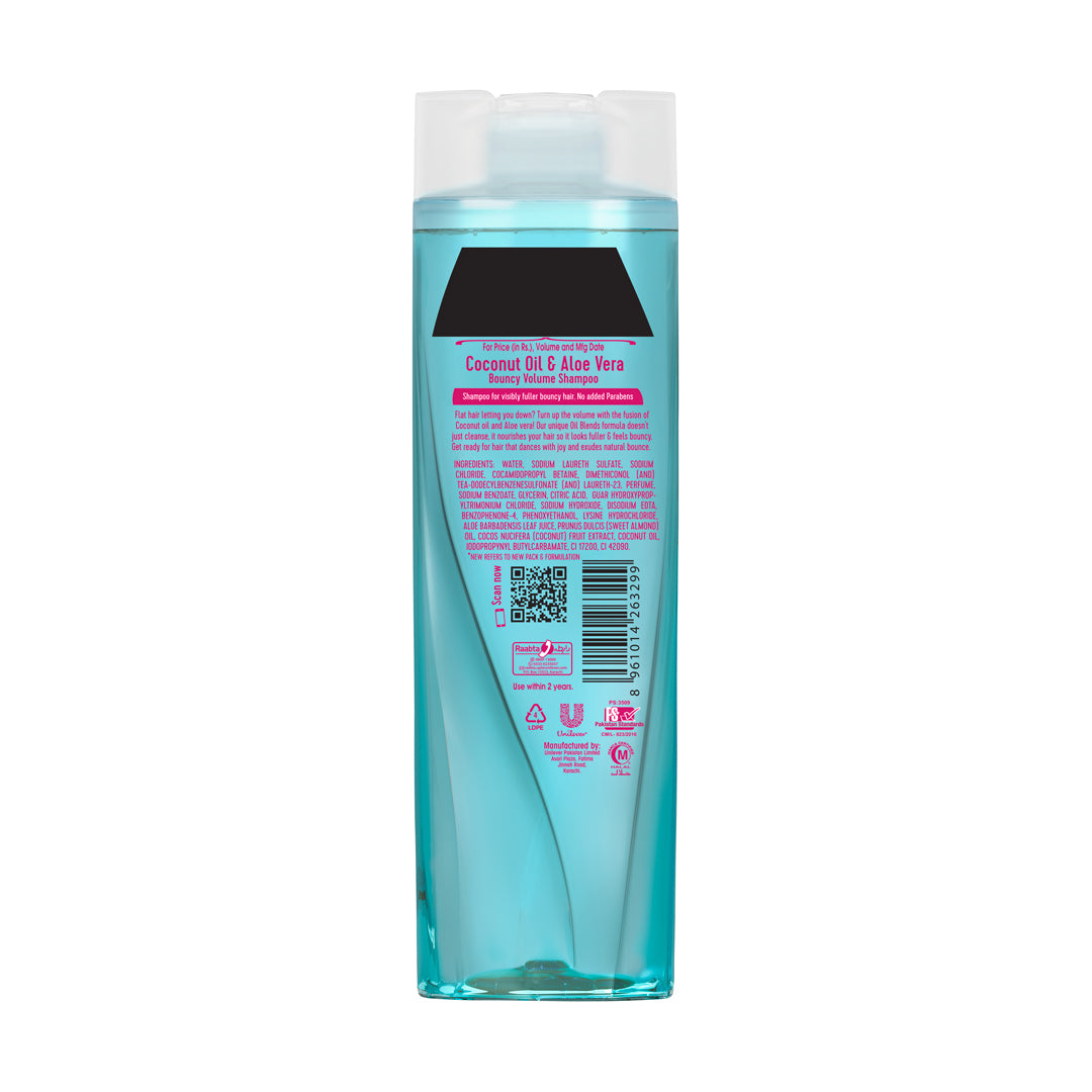 Sunsilk - Oil Blends Coconut Oil & Aloe Vera Shampoo - 380Ml