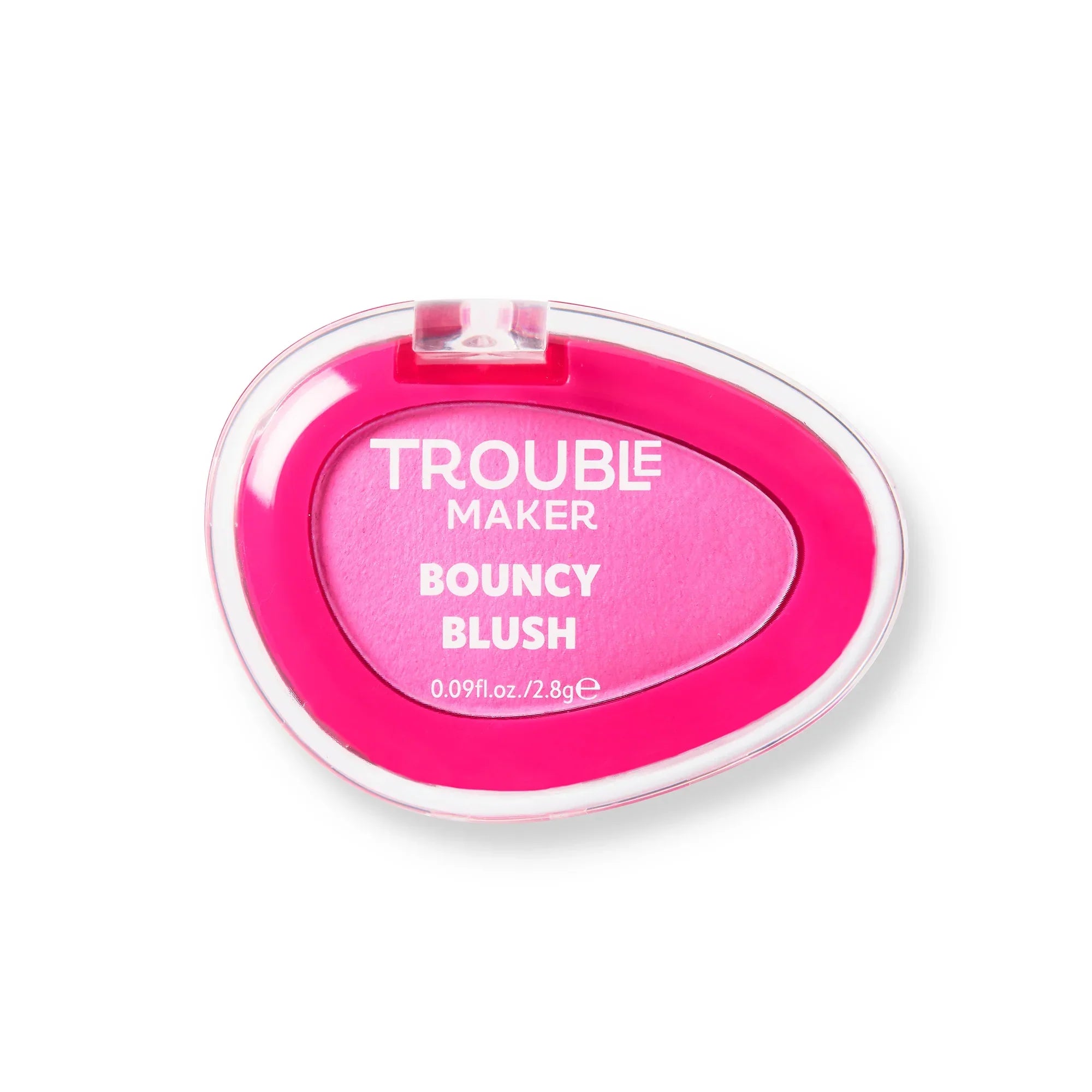 Trouble Maker Bouncy Blush Stain Bounce Hot Pink 2.8gm
