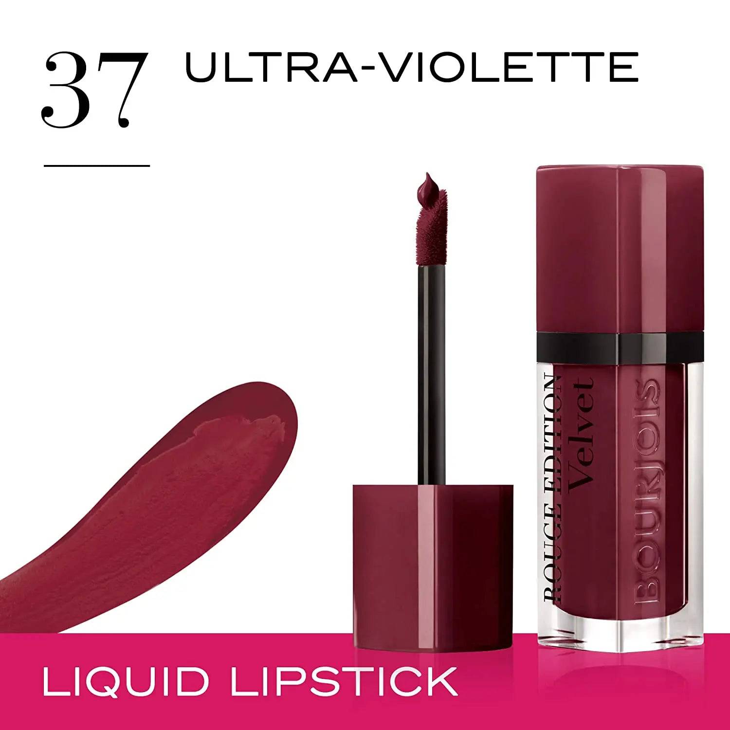 Bourjois Rouge Edition Velvet Lipgloss 37 Ultra Violette 1 - My Store