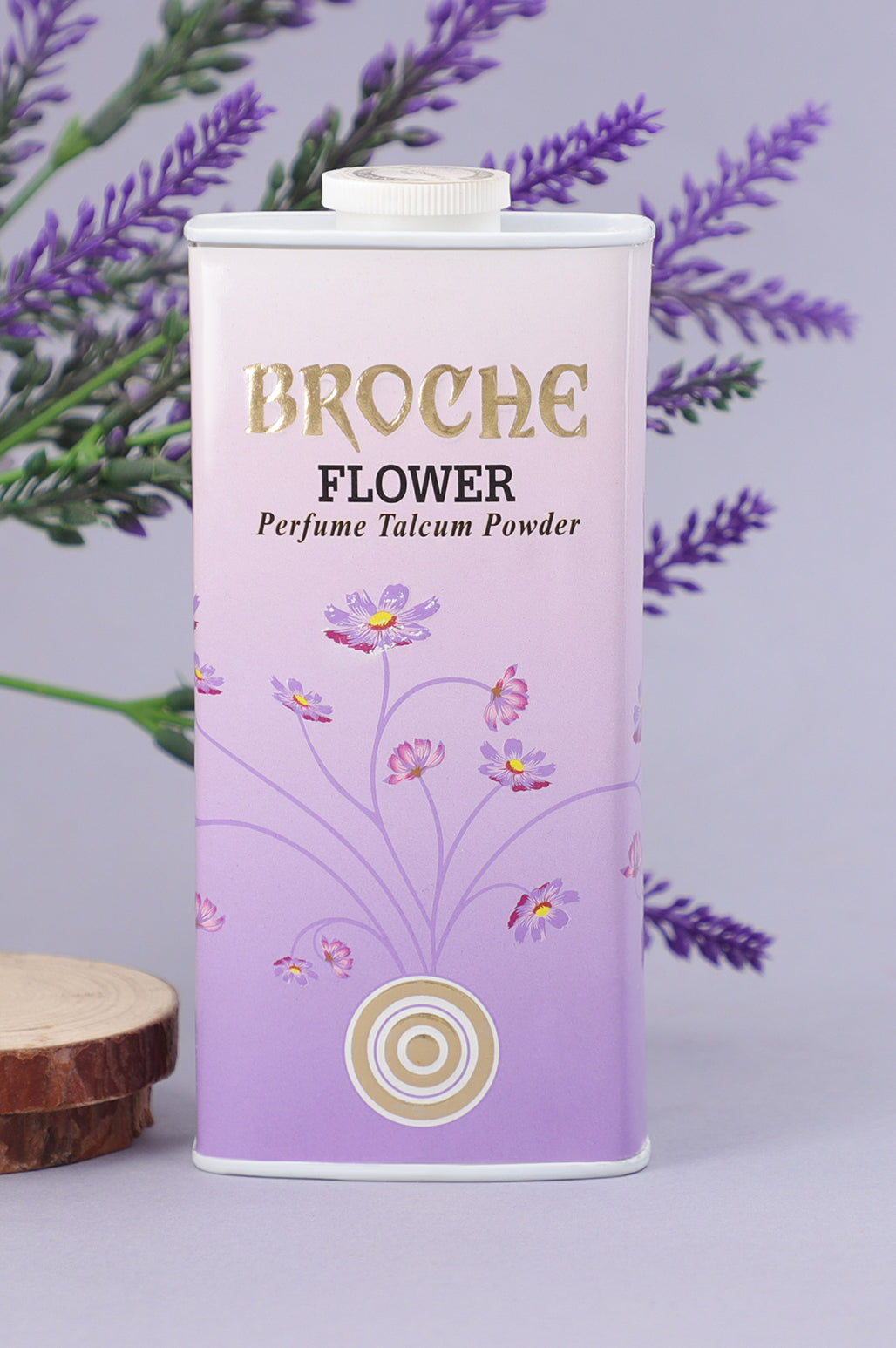 Broche - Flower Talcum Powder 125gm