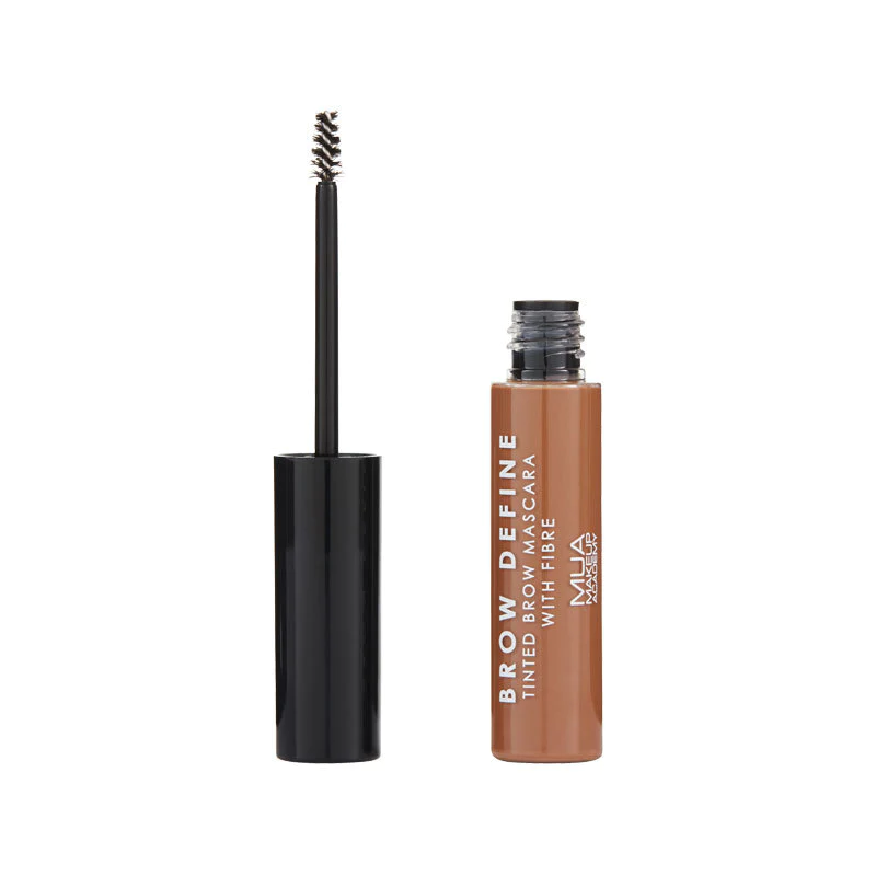 Mua - Brow Tinted Brow Mascara Fibre - Mid Brown