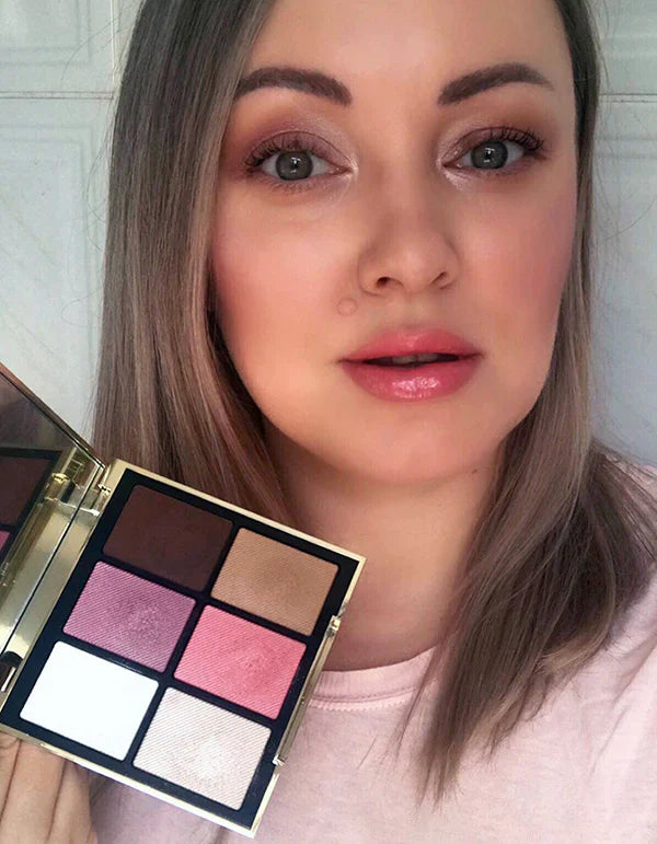 BURBERRY Essentials Glow Palette Sculpt, Blush & Highlight 01 Fair to Light Medium