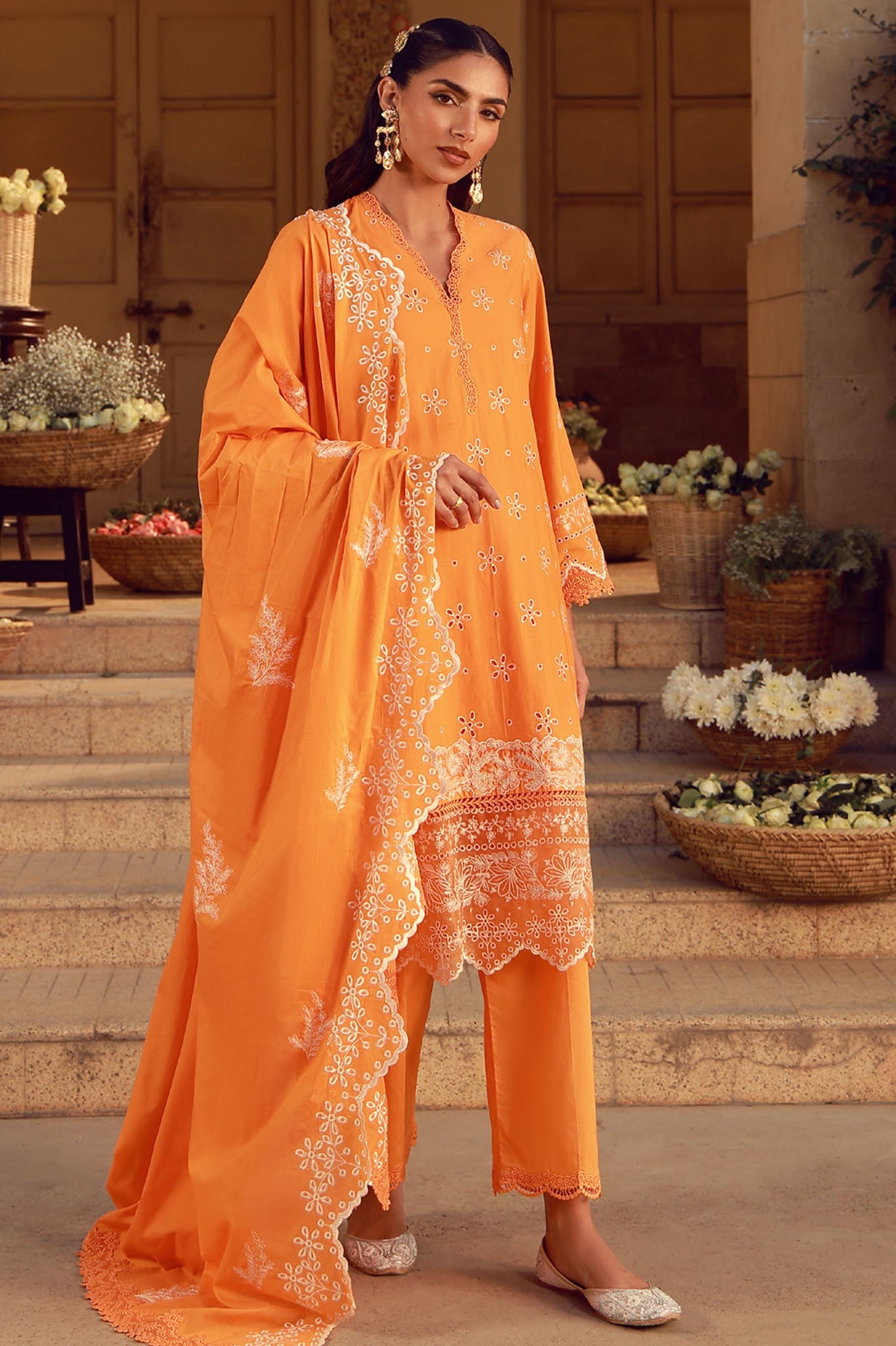 Sahar Unstitched 3 Piece Chikankari Festive Edit Suit-CK-26-V2-06