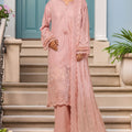 Sada Bahar Stitched 3 Piece Solid Luxury Emb Chikankari Collection'2025-CK2-PLUM
