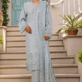 Sada Bahar Stitched 3 Piece Solid Luxury Emb Chikankari Collection'2025-CK2-SKY