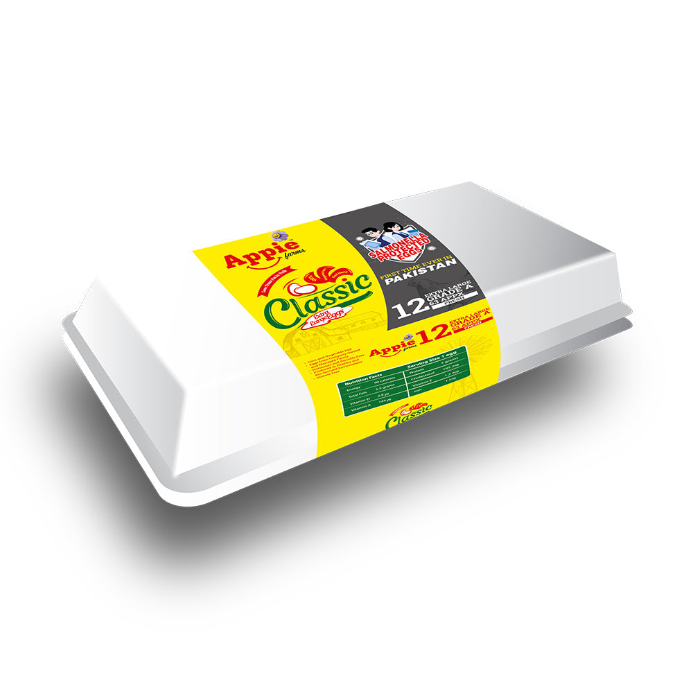 Appie Classic Xtra Large Eggs 12s - Snapcart.pk