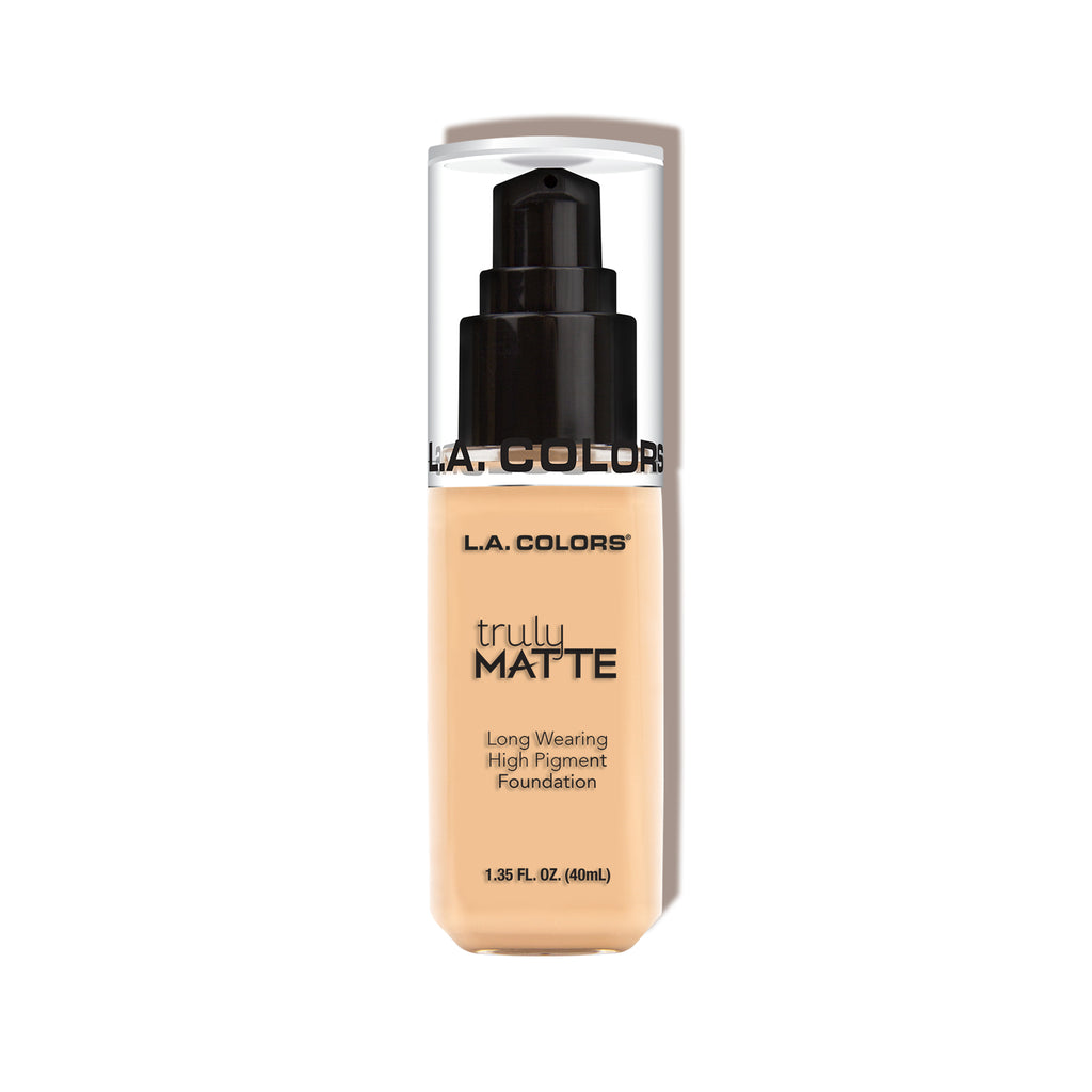 L.A. Colors Truly Matte Foundation - Porcelain