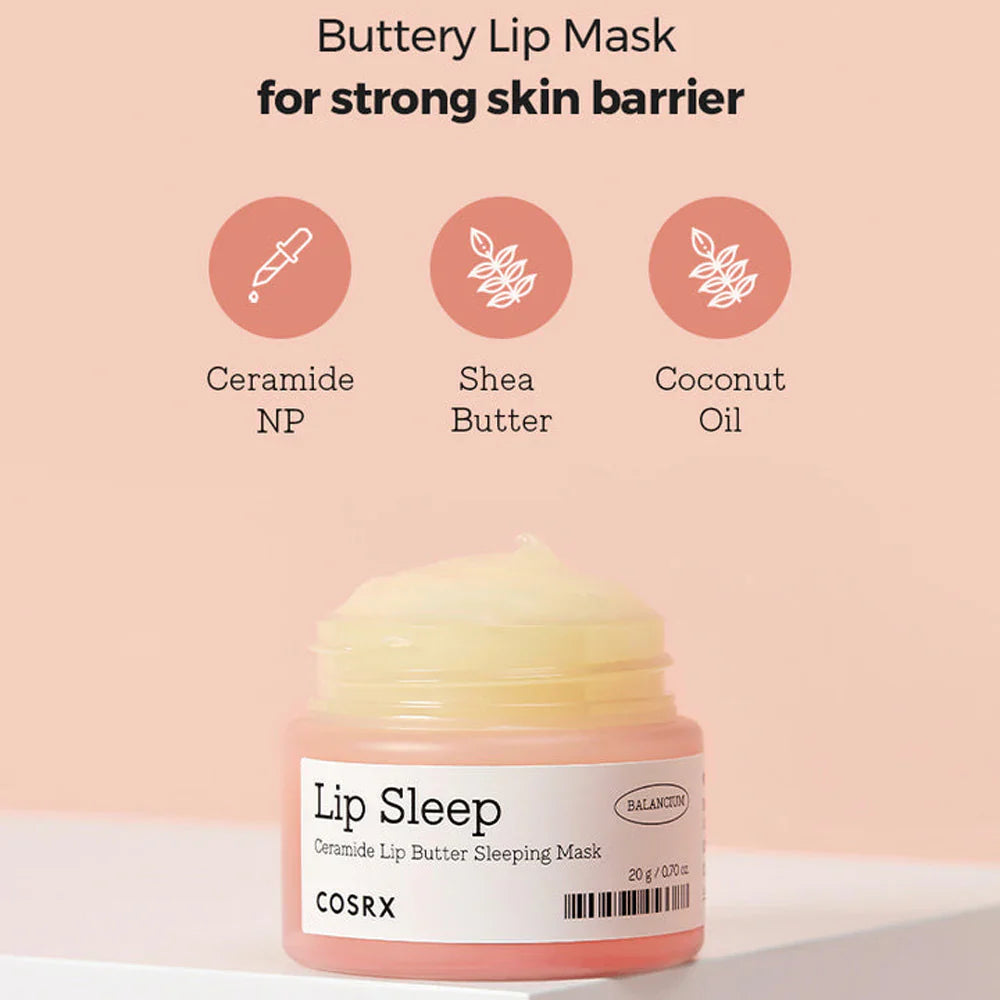 Cosrx Balancium Ceramide Lip Butter Sleeping Mask/20gm