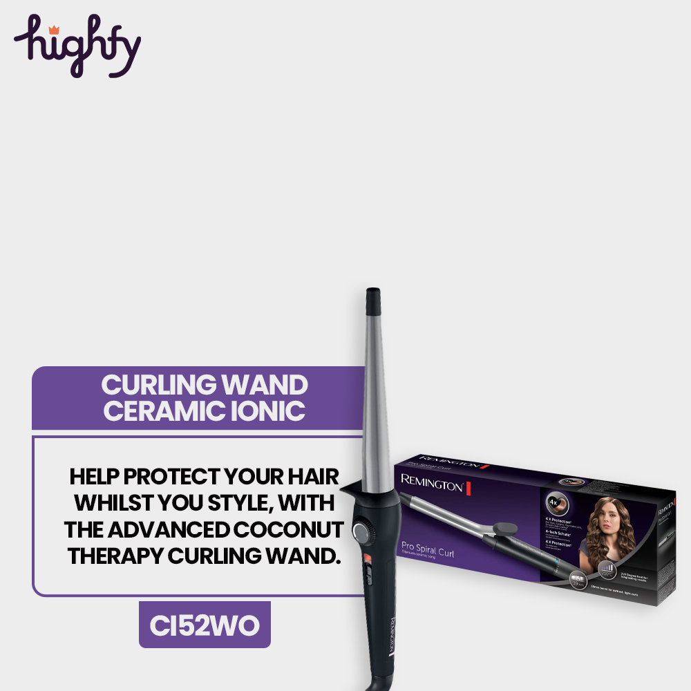 Remington Curling Wand Ceramic Ionic - Ci52Wo