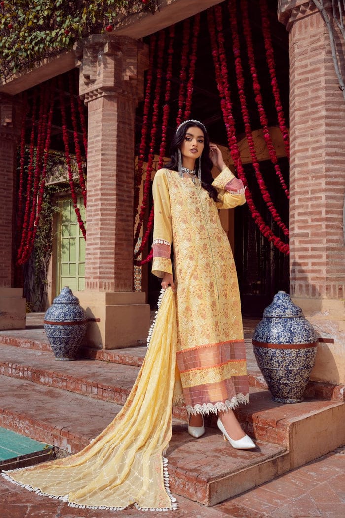 Vintage By LALA Textiles Embroidered Swiss Voile Unstitched 3 Piece (CYRA)