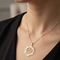 Zeesy Calligraphy Customized Name Pendant