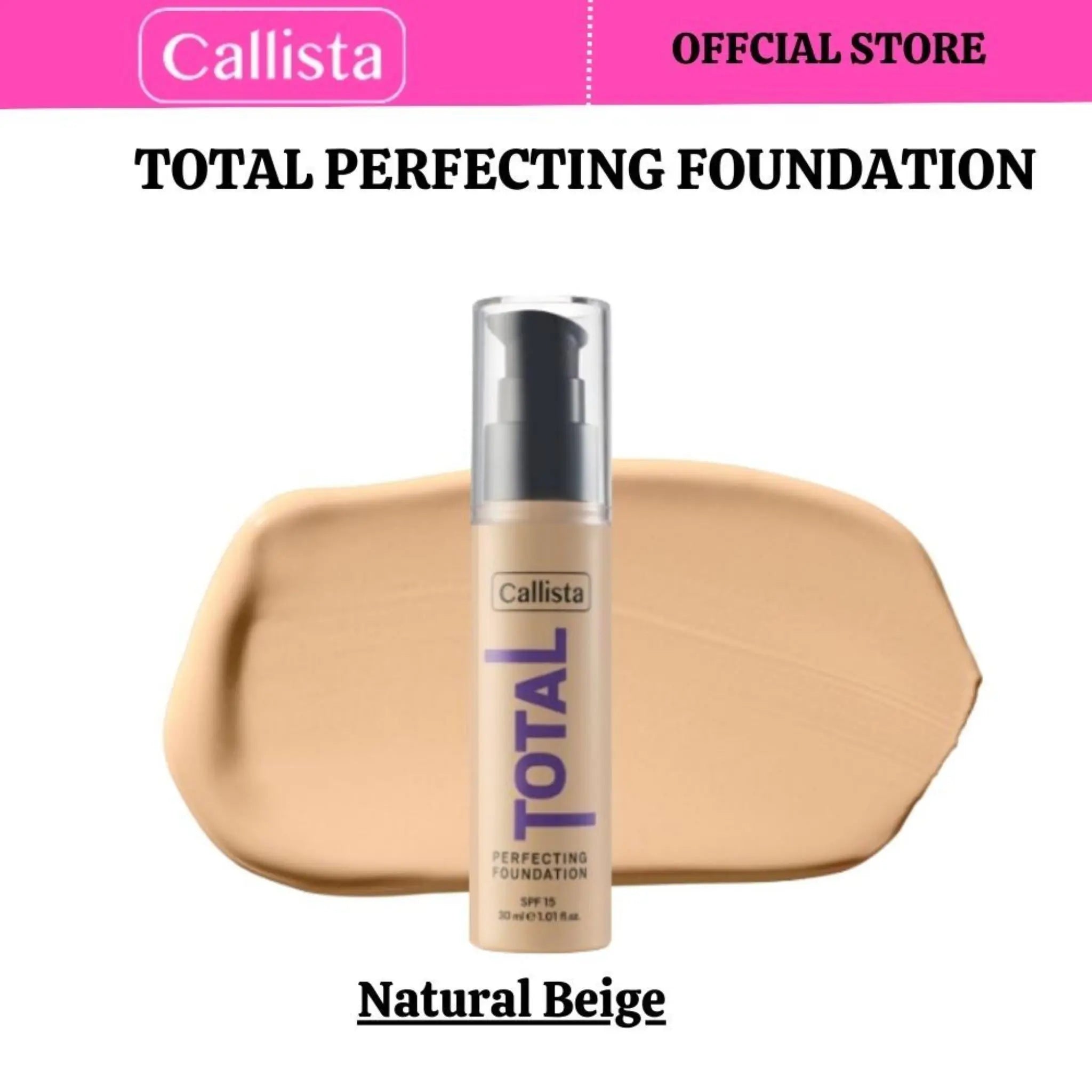 Callista Beauty - Total Perfecting Foundation - My Store