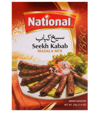 National Foods Seekh Kabab Masala Mix 50g - Snapcart.pk